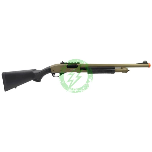 JAG Arms - Scattergun HD Gas Airsoft Shotgun (Standard Tube / Tan)