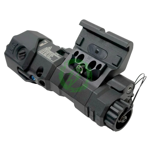 WADSN - Offset Modular Advanced Airsoft Weapon Flashlight, Laser & IR Combo (Black / Green Laser)