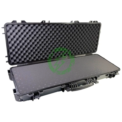 EMG Transporter Lockable 42" Hard Case w/ Low-Profile Wheels & Pluckable Inner Foam (Matte Black)