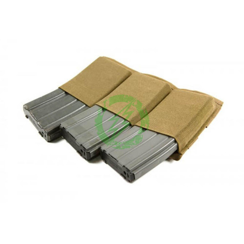  Blue Force Gear - Helium Whisper Ten Speed Triple M4 Pouch (Coyote Brown) 