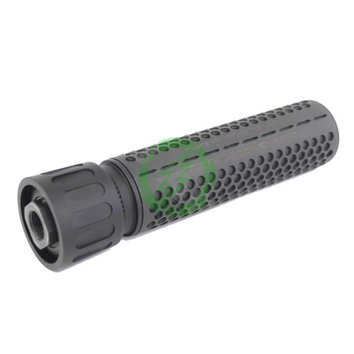 Knights Armament Airsoft Knights Armament KAC 556 QDC Airsoft Suppressor | CCW Black 