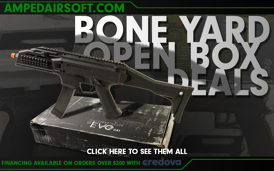 Amped Bone Yard/ Open Box Deals, Click Here!