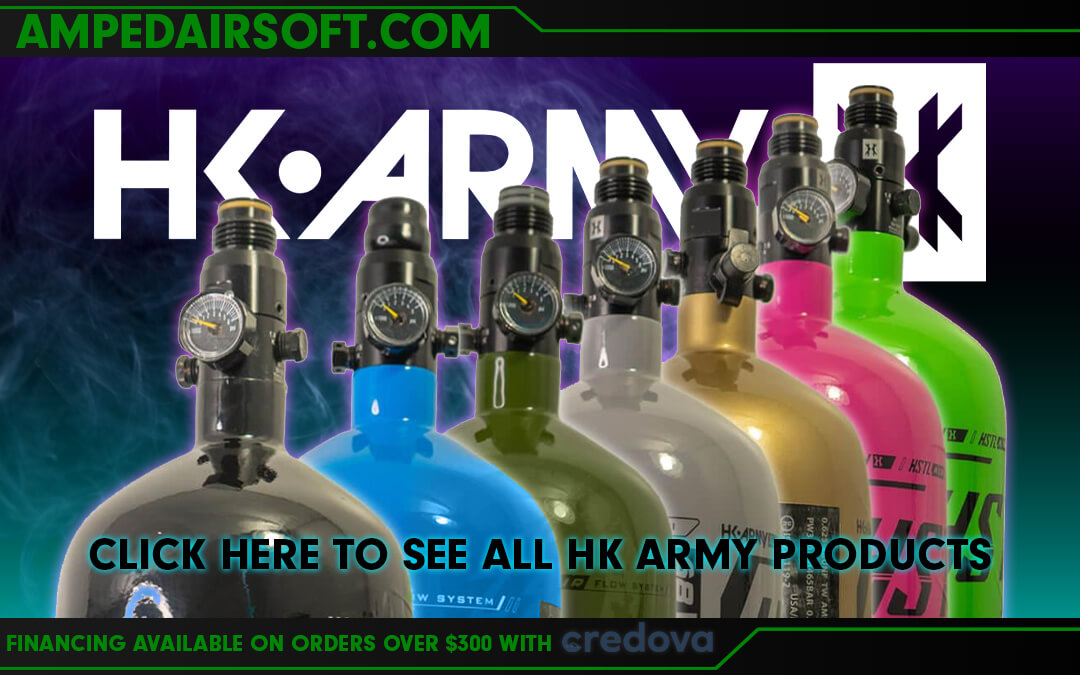 Check out our HK Army stock, including all of the HPA tanks you can imagine.