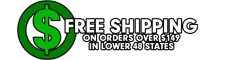 Amped Airsoft Free Shipping on Orders Over $149 in Lower 48 States