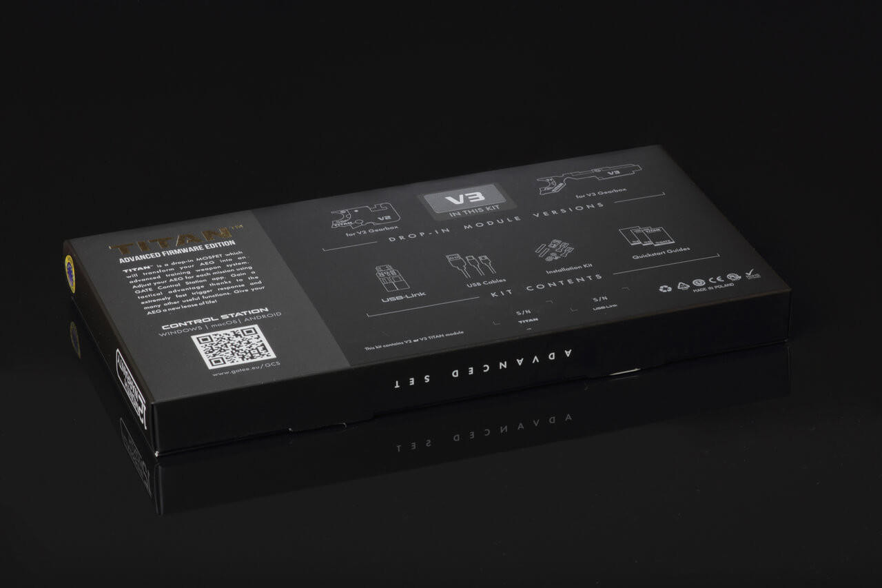 GATE TITAN V3 Advanced Set | Adjustable AEG Mosfet