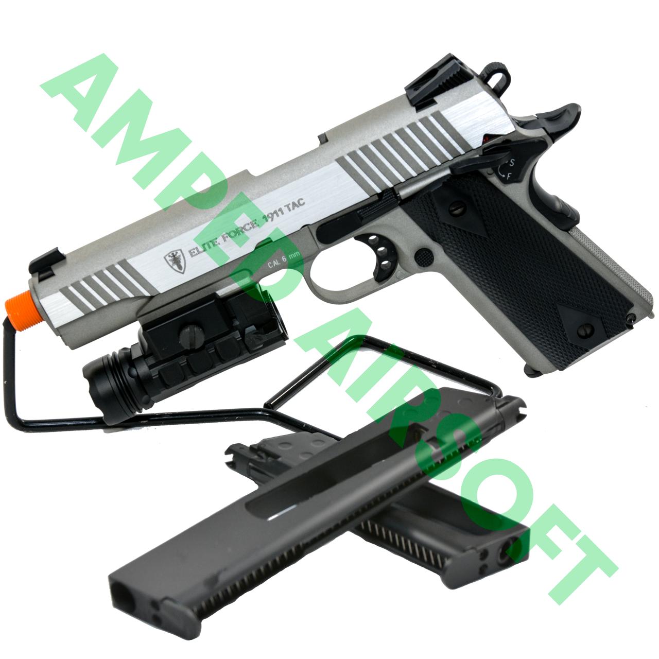 Amped Bundle | Stainless Elite Force 1911 Light & Mag Bundle