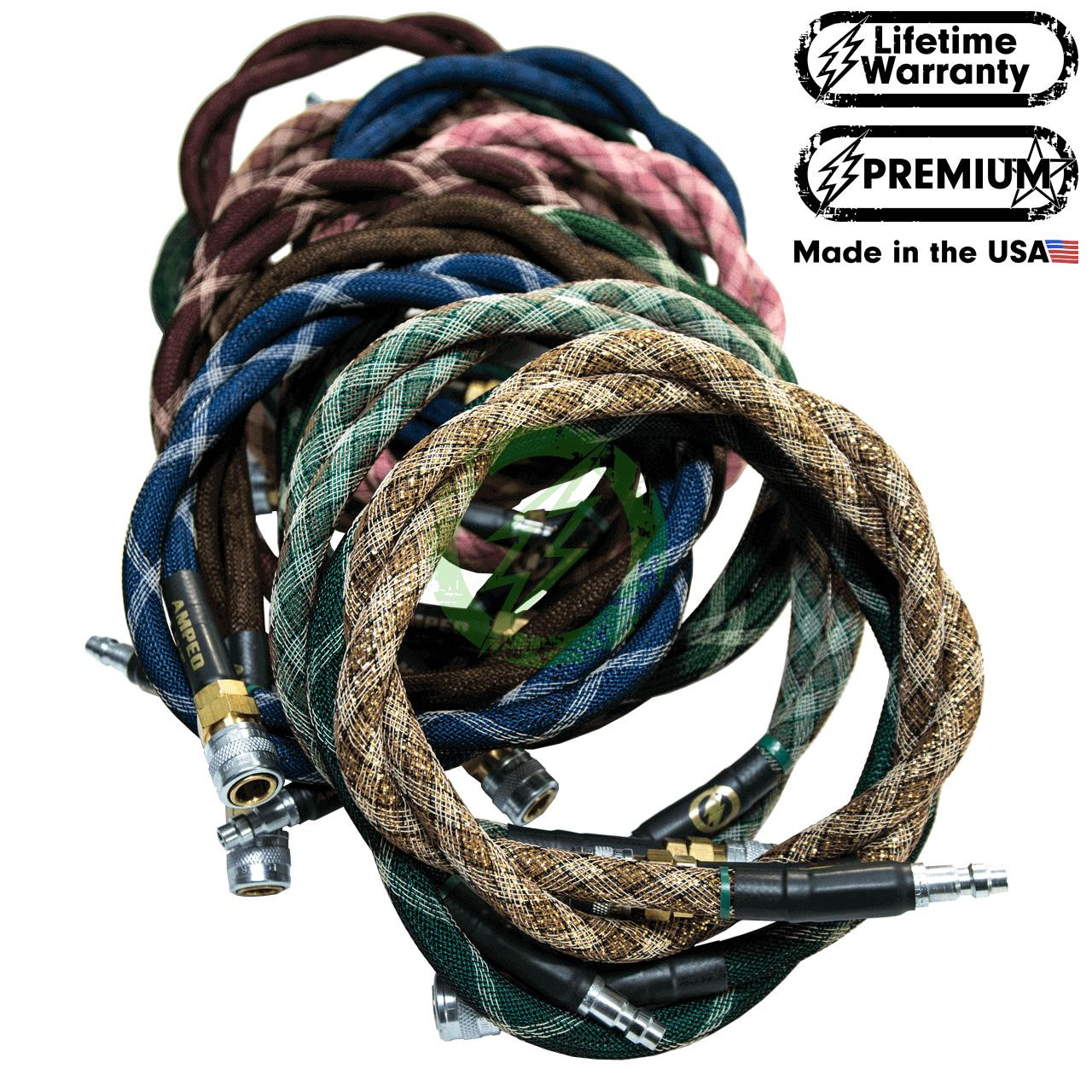 Amped Airsoft Premium Weave Amped Line | HPA Lines