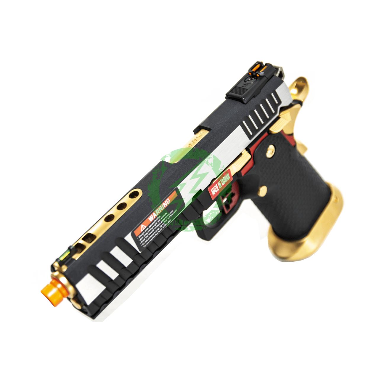 ハイキャパ hicapa gold / airsoft masterpiece aw-custom-competitor-hicapa-