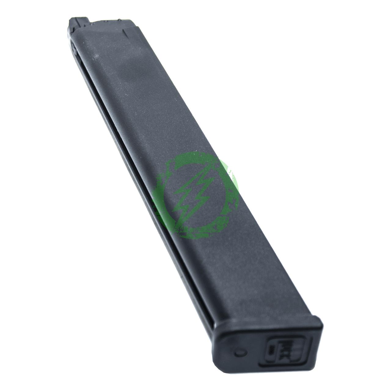トイガン GLOCK 18C + long magazine Umarex | Elite Force Glock Extended Green Gas Magazine 50rd