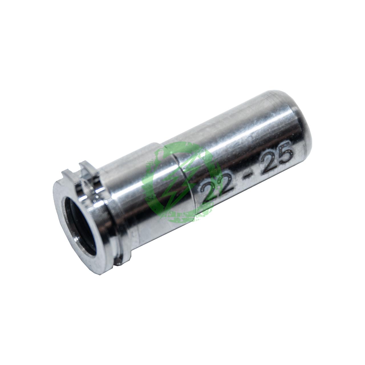 MAXX - CNC Titanium Adjustable Air Seal Nozzle for Airsoft AEG Series | 22mm - 25mm