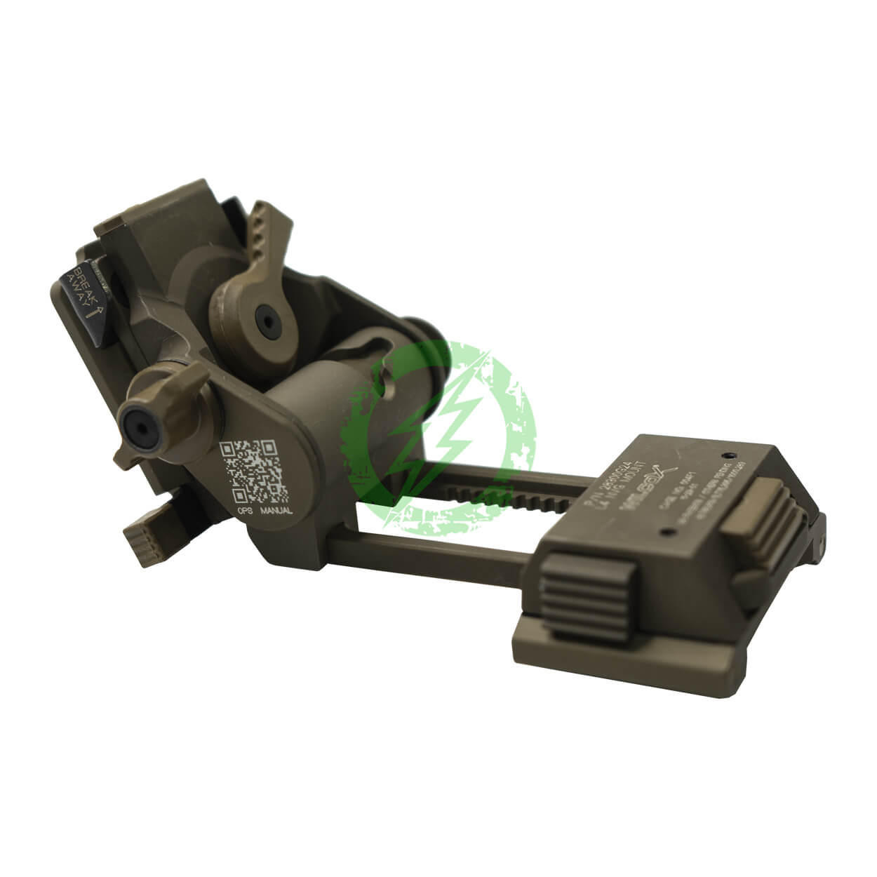Wilcox L4 G24 Mount Black, Coyote, & Tan