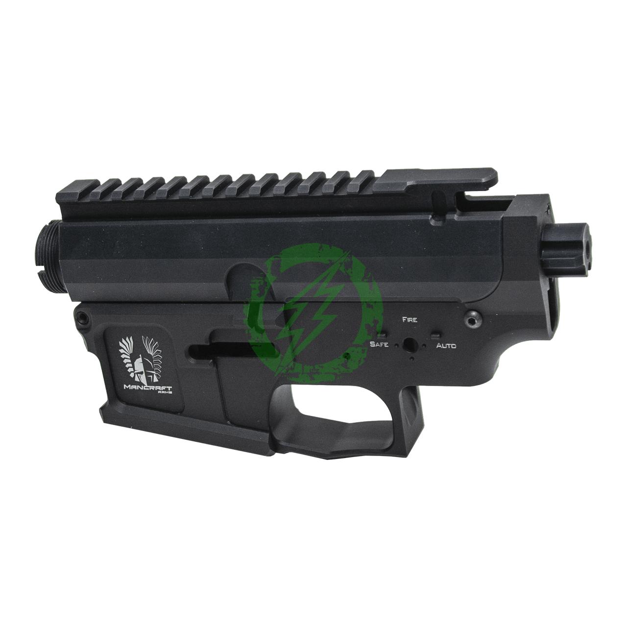 ManCraft CNC M4 / AR15 AEG Airsoft Body | Black | Solid Body
