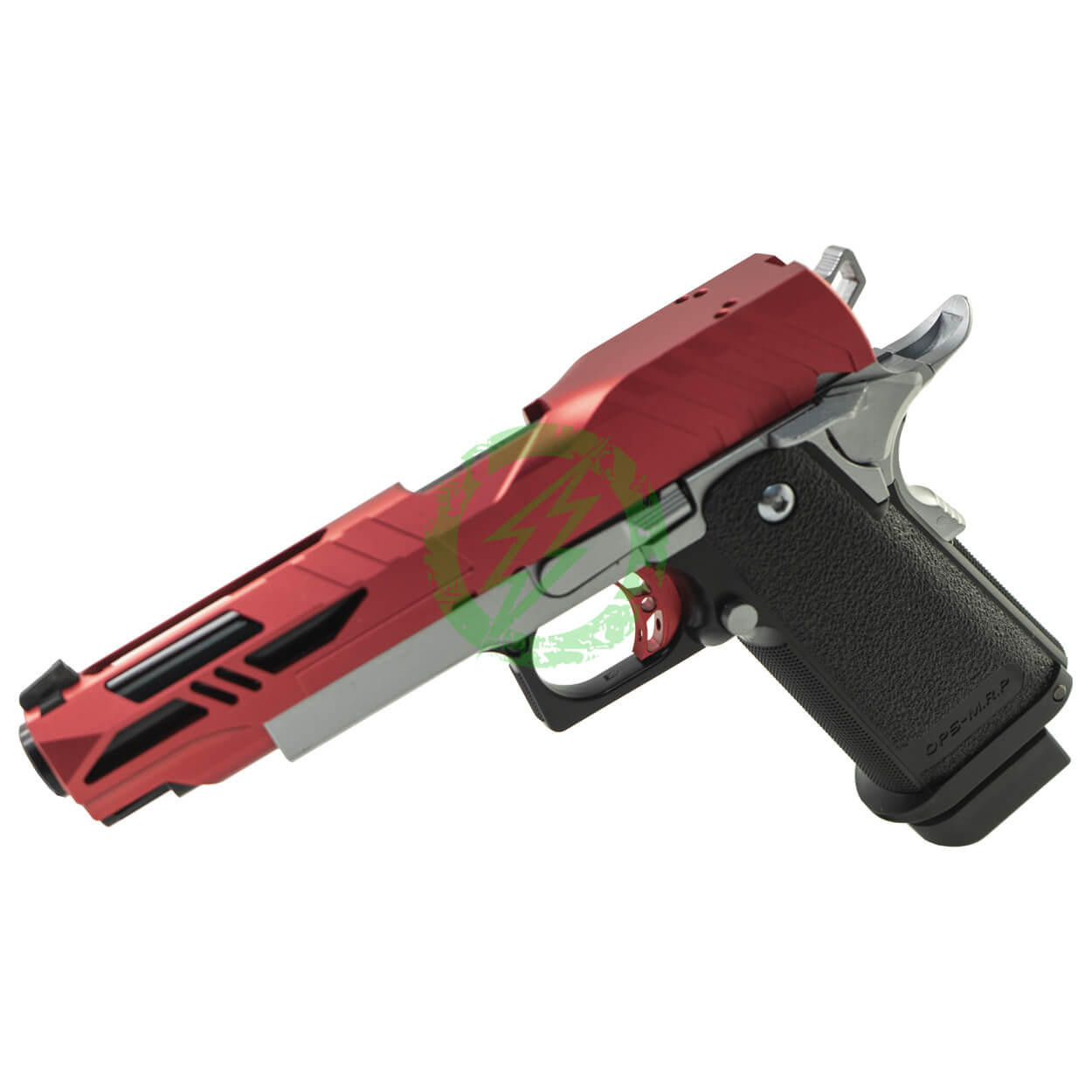 T1 x Amped Airsoft Custom TM 5.1 Hi-Capa | Red/Black 