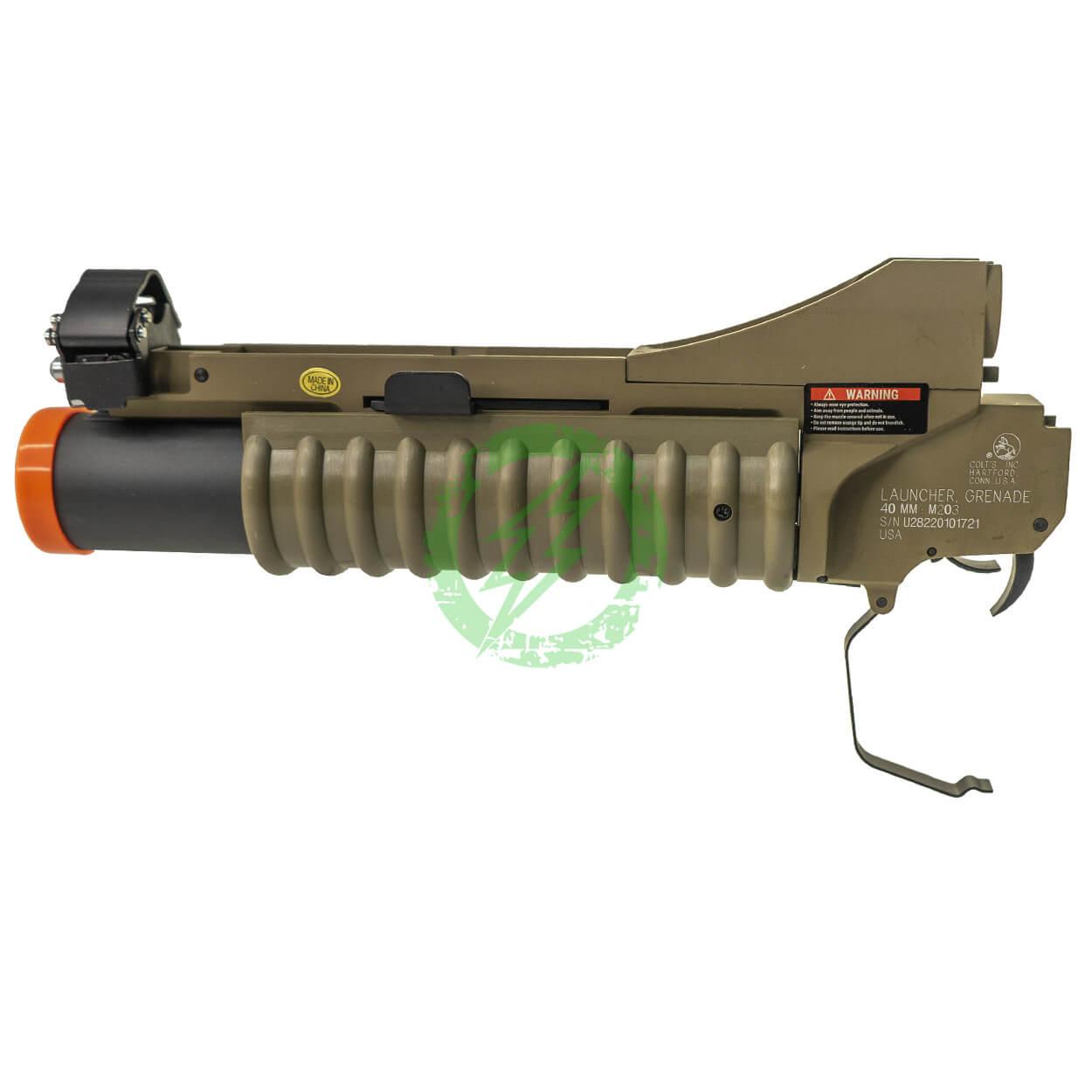 Cybergun Colt M203 40mm Grenade Launcher for M4 | Short