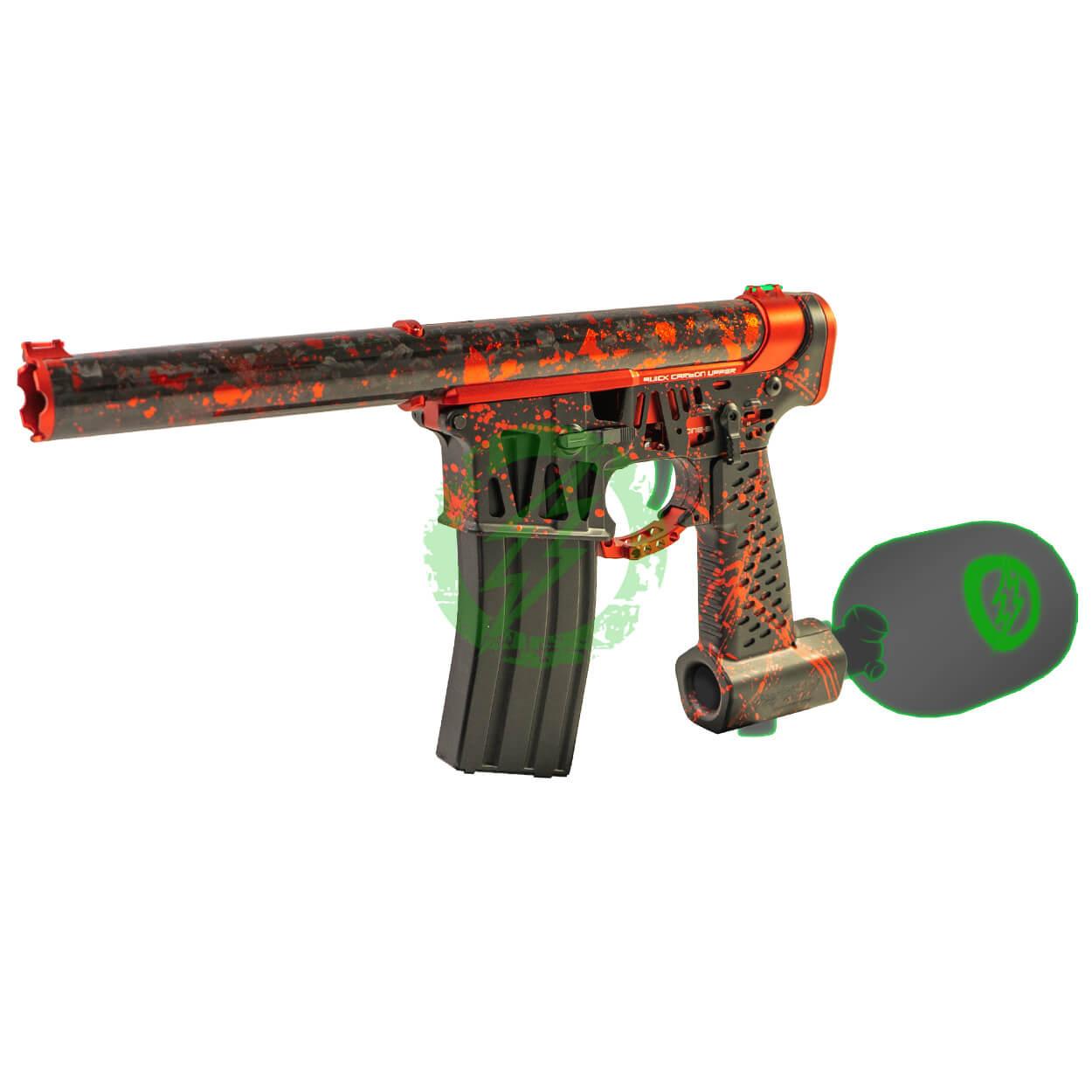 Amped HPA Custom | Black & Red Splatter QCU F2 Speed Build