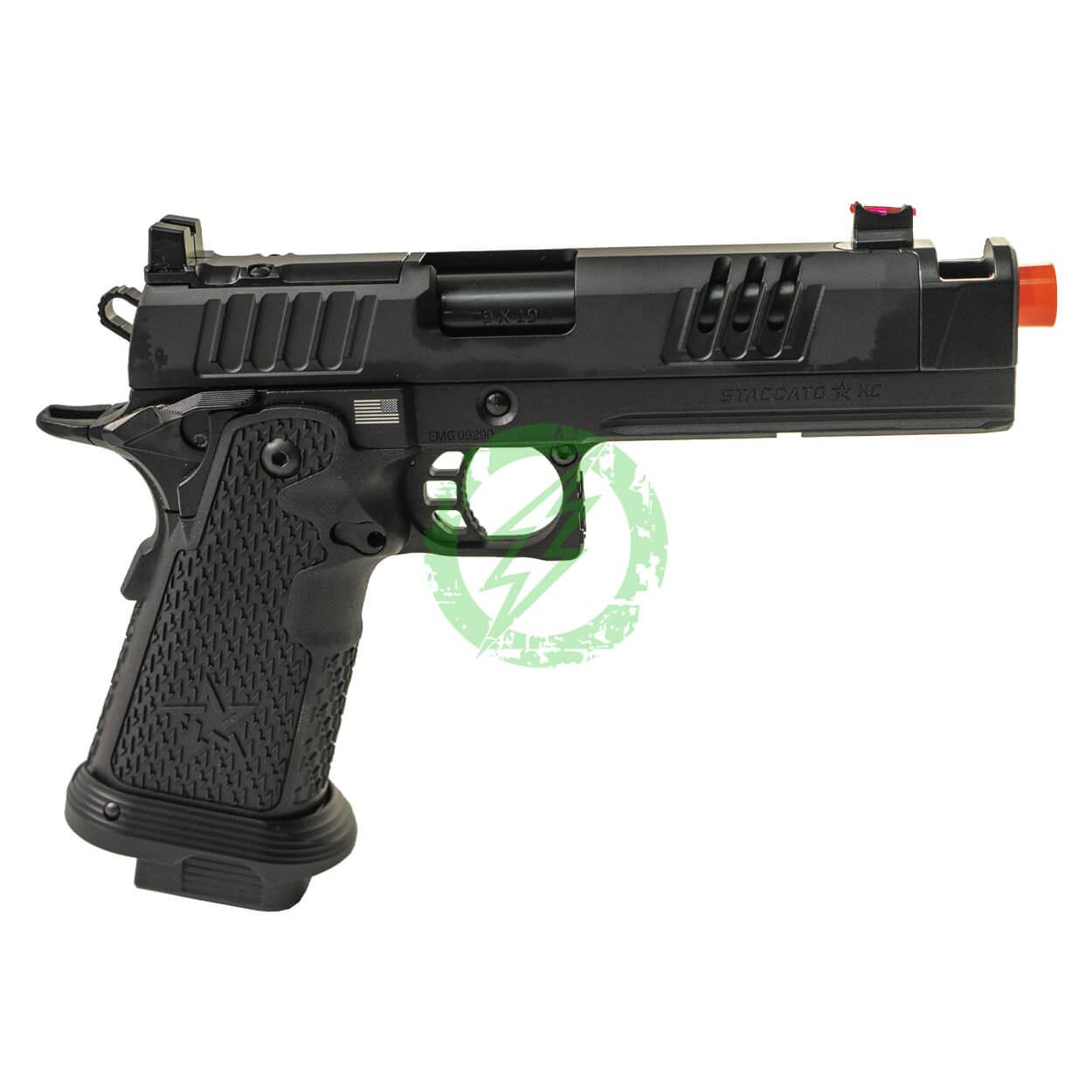 EMG Helios Staccato XC 2011 GBB Pistol with VIP Grip CO2