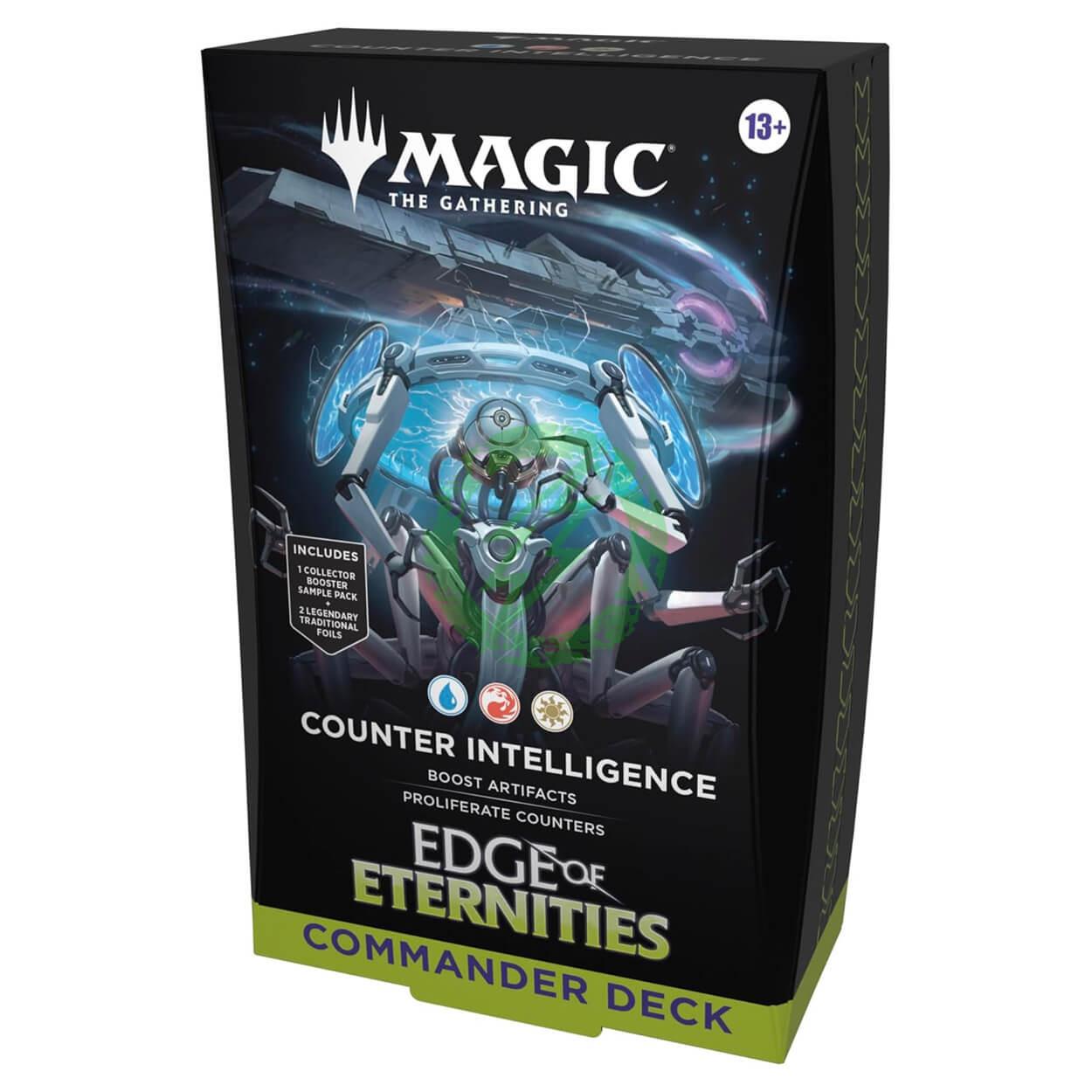 edge of eternities mtg commander precon Magic: The Gathering Deck and wage war with alien factions MTG Edge of Eternities Counter