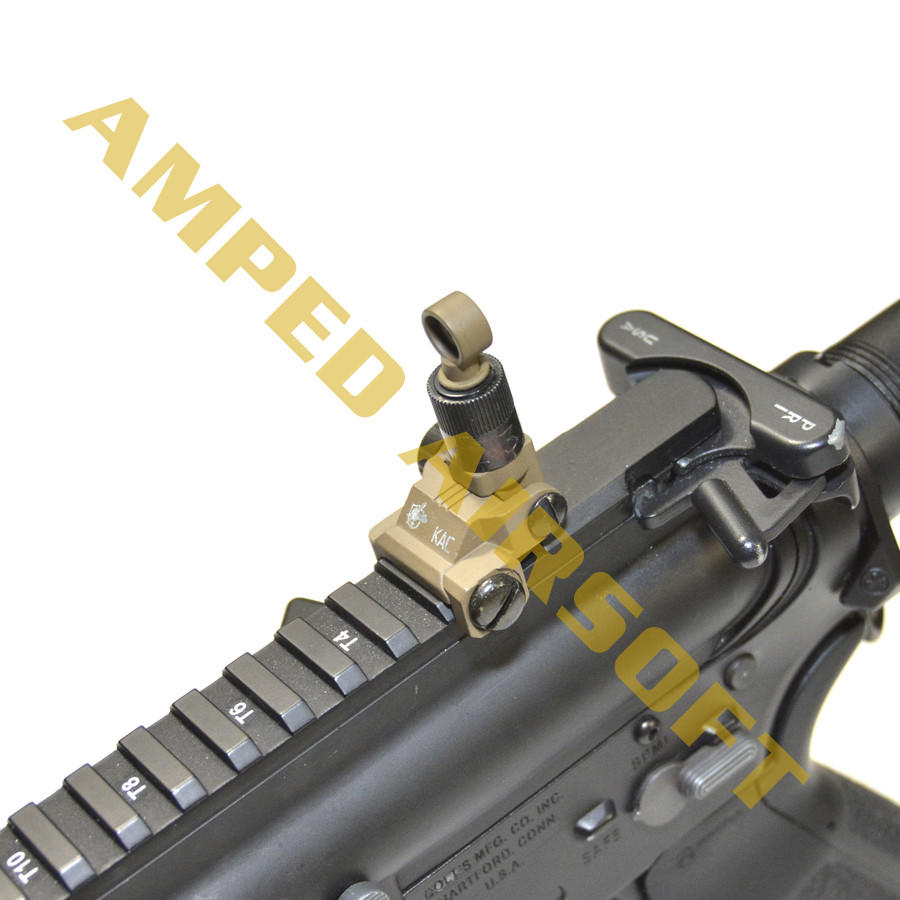 Knights Armament Airsoft | Back Up Iron Sights | (Tan)