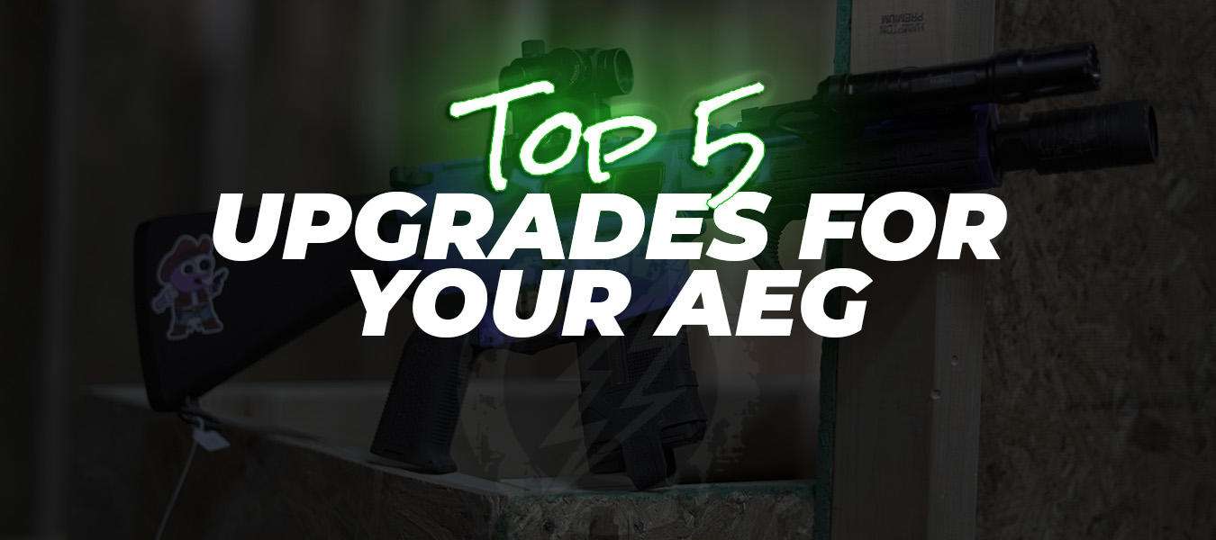Top Five Upgrades for Your AEG - Amped Airsoft