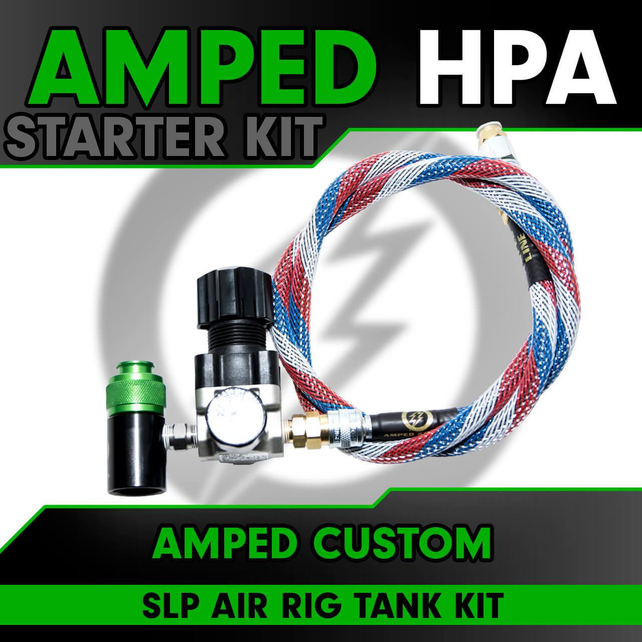 Amped Custom HPA Starter SLP Air Rig Kit | Tank and Air Rig