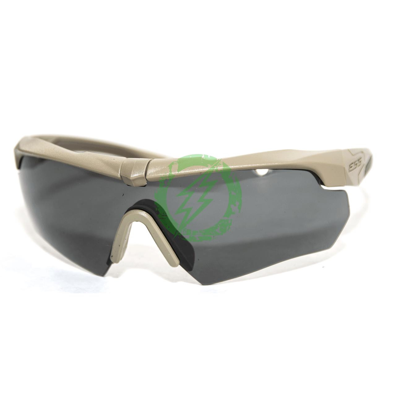 ESS Crossbow Terrain Tan Frame and Smoke Gray Lens