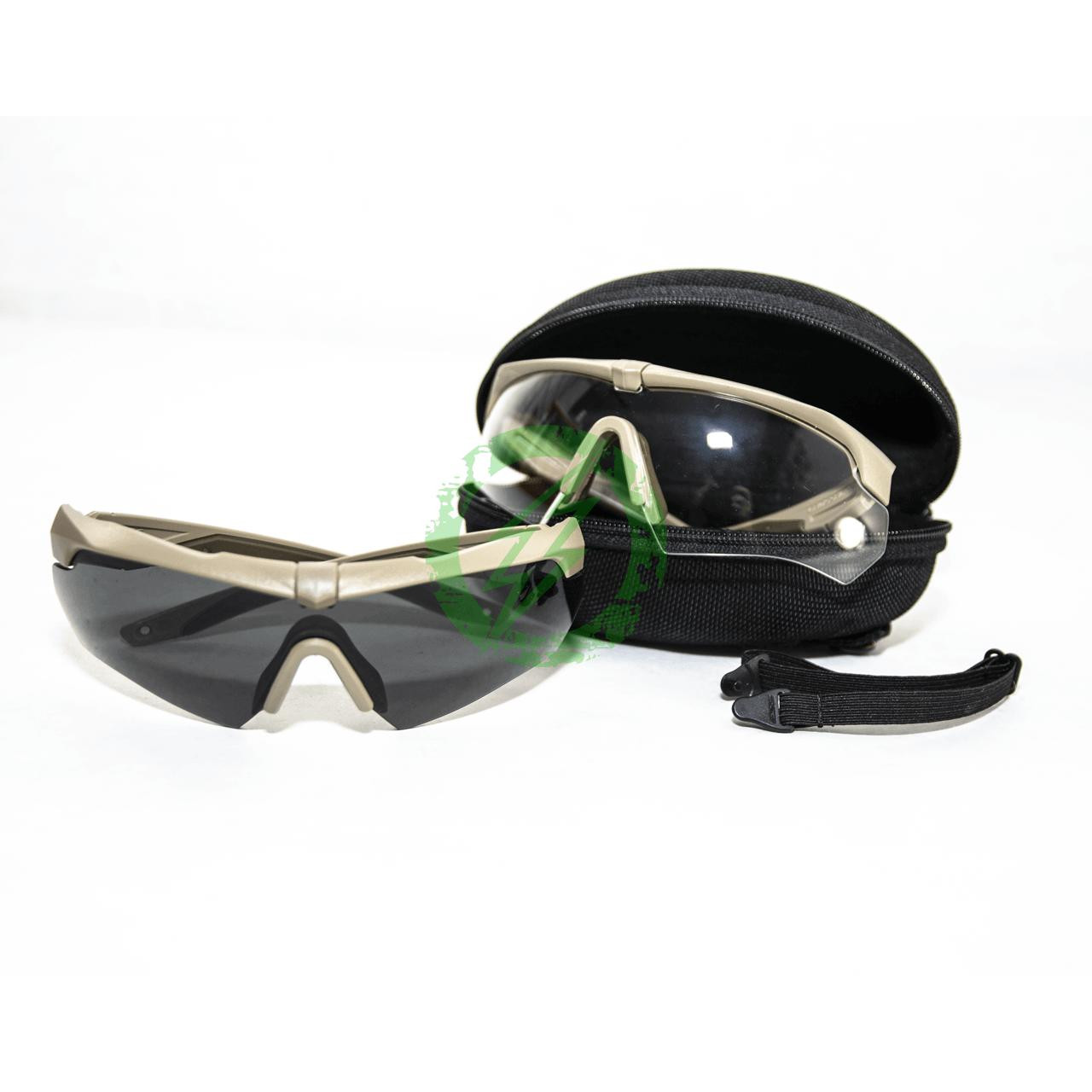 ESS Crossbow 2X Kit Terrain Tan | Clear & Smoke