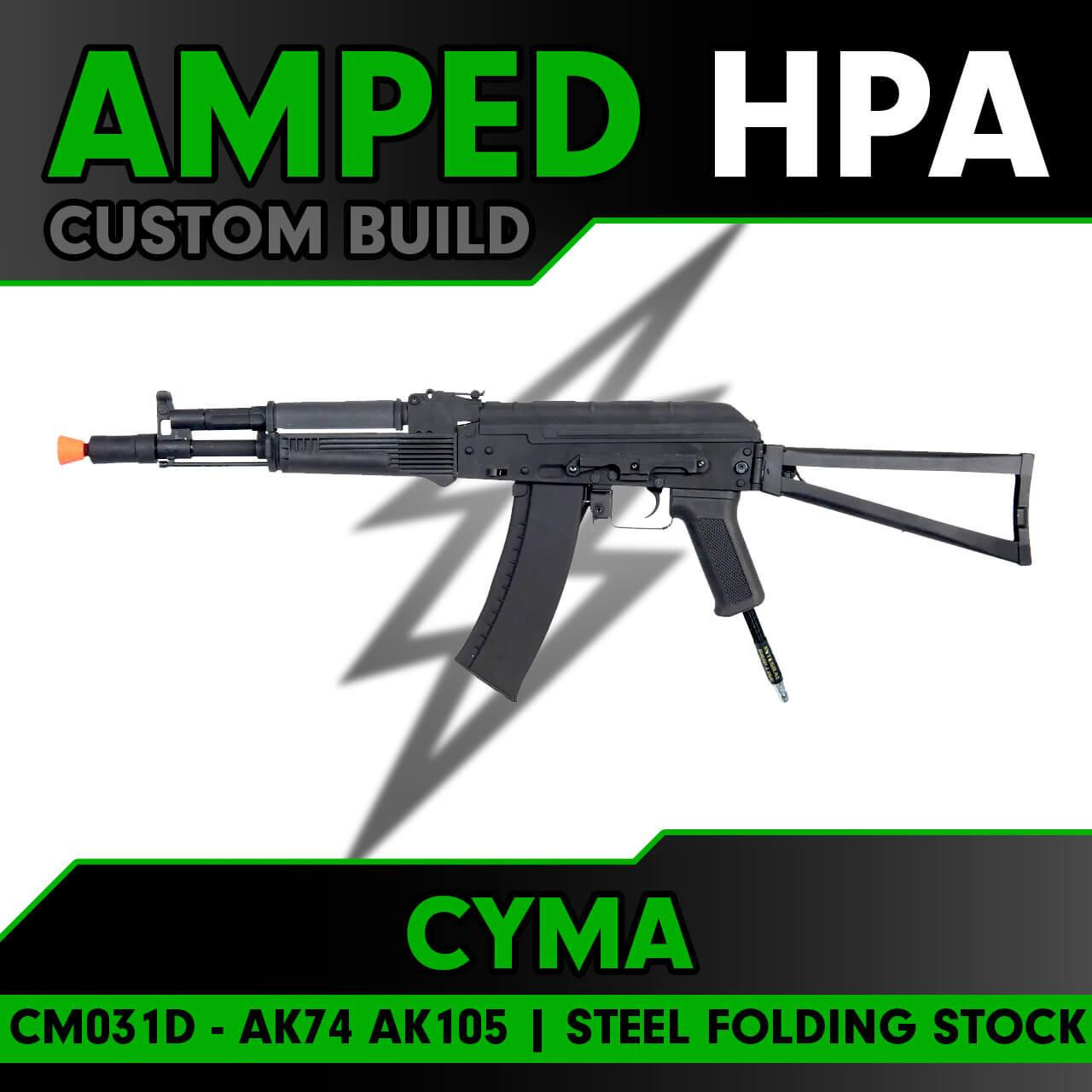 Amped Custom HPA Build CYMA CM047D AK102 Metal Airsoft Rifle