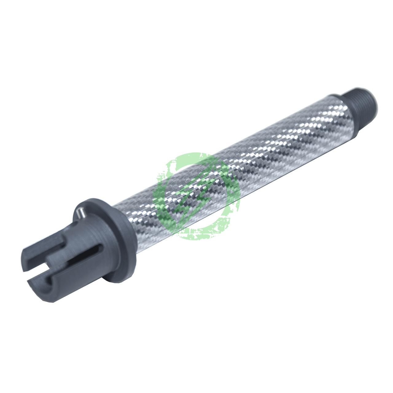 MAC Airsoft Silver ULTRALIGHT Outer Barrel Karbon Fiber | 5" - 8"