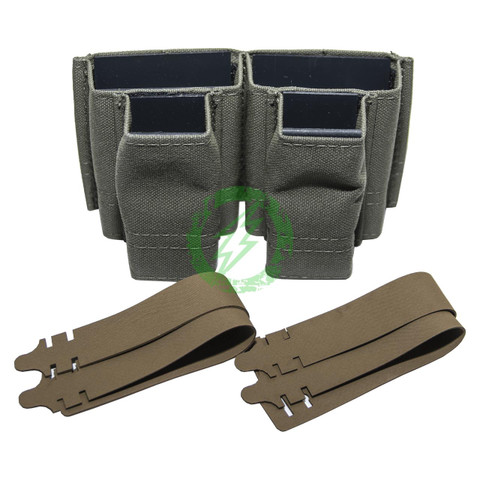 新品 Esstac KYWI ダブル 556 + 2 フロントパネル マルチカム Amazon.com : Esstac 5.56 Double KYWI Shorty Pouch (No