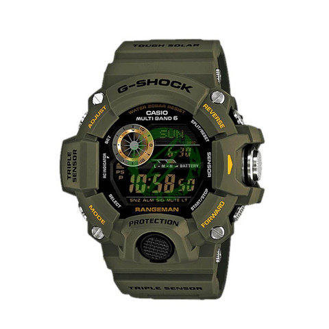 G-SHOCK RANGEMAN オリーブグリーン casio-rangeman-g-shock-solar-