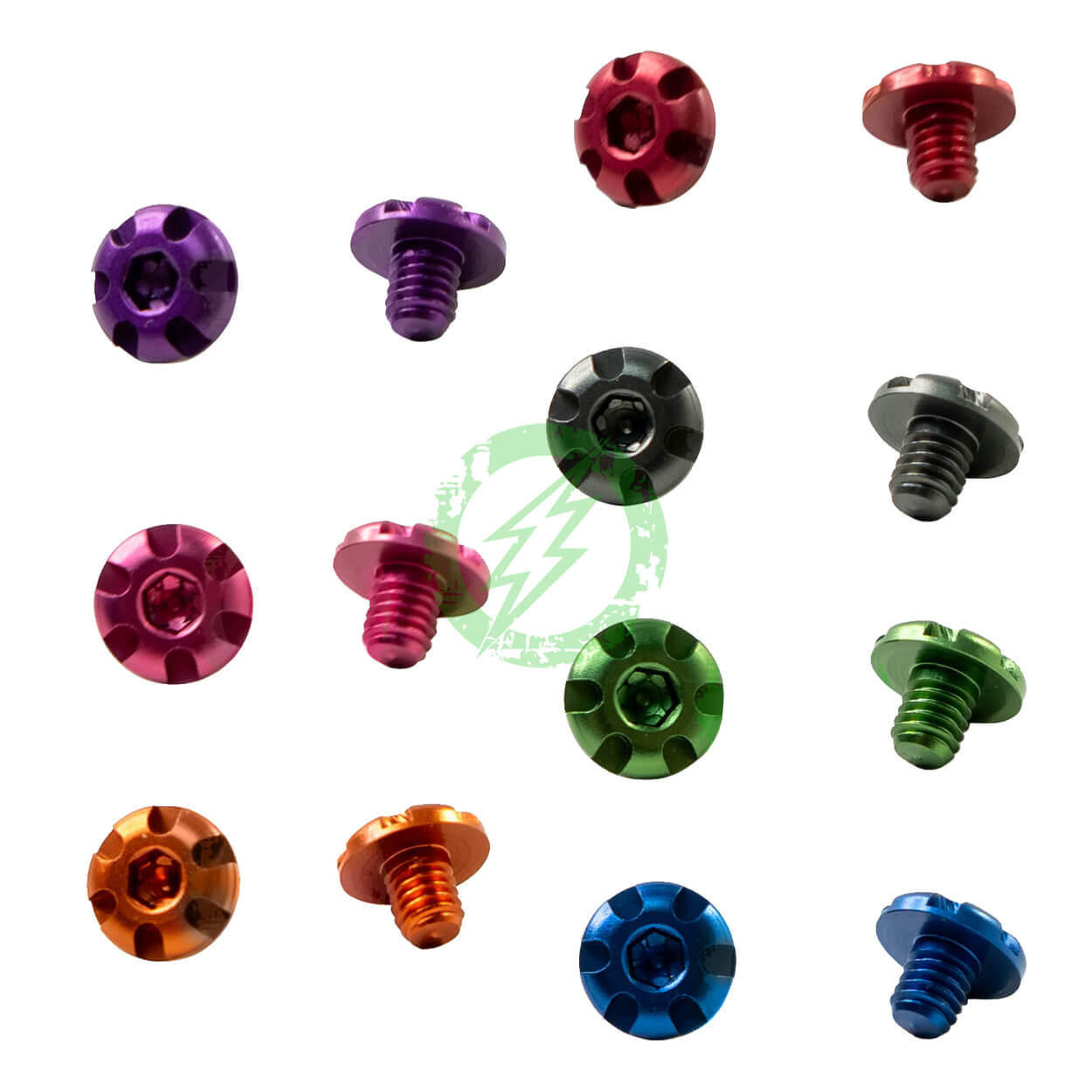 LA CAPA Customs LCC 7075 S1 Aluminum Grip Screws