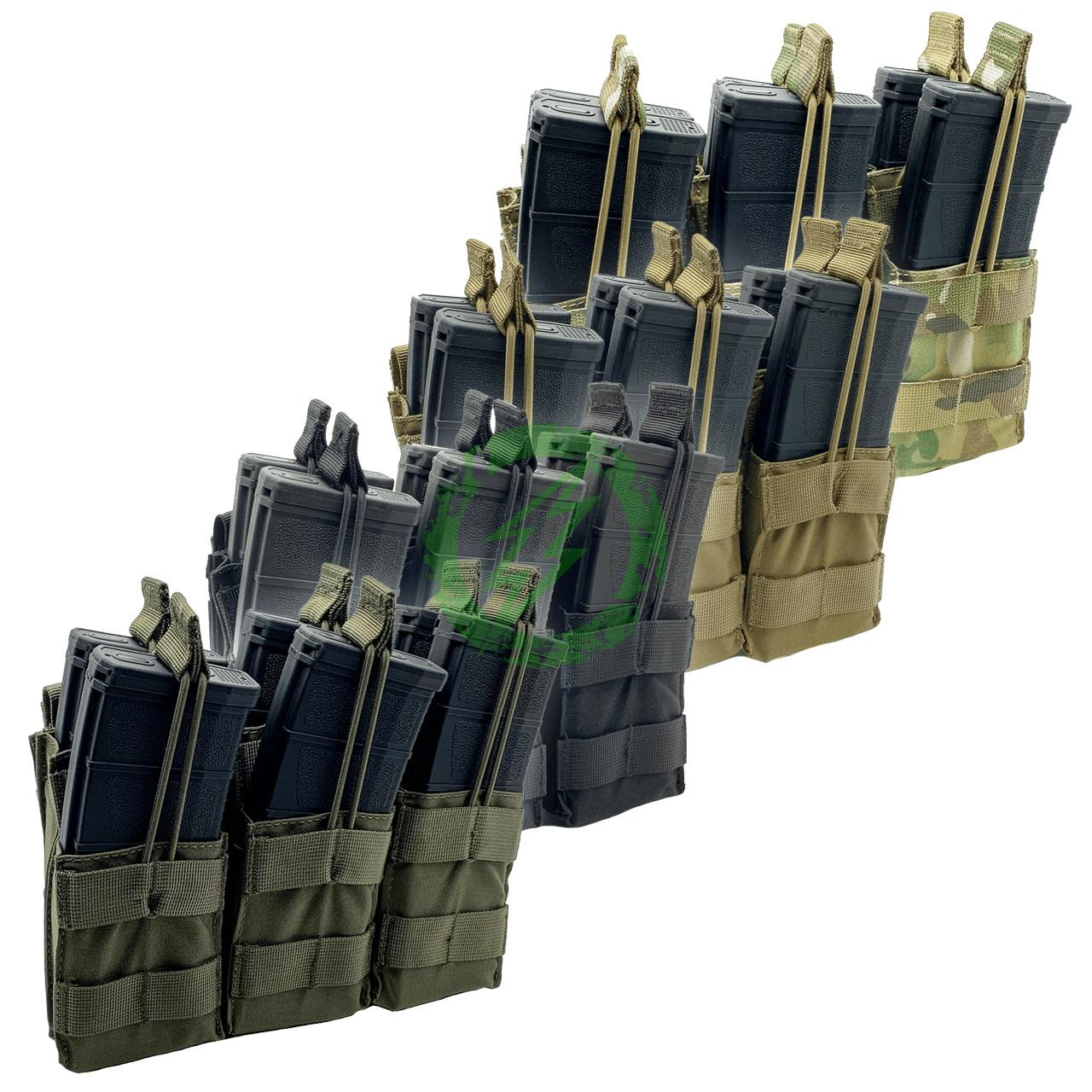 Shellback Tactical Triple Stacker Open Top M4 Mag Pouch