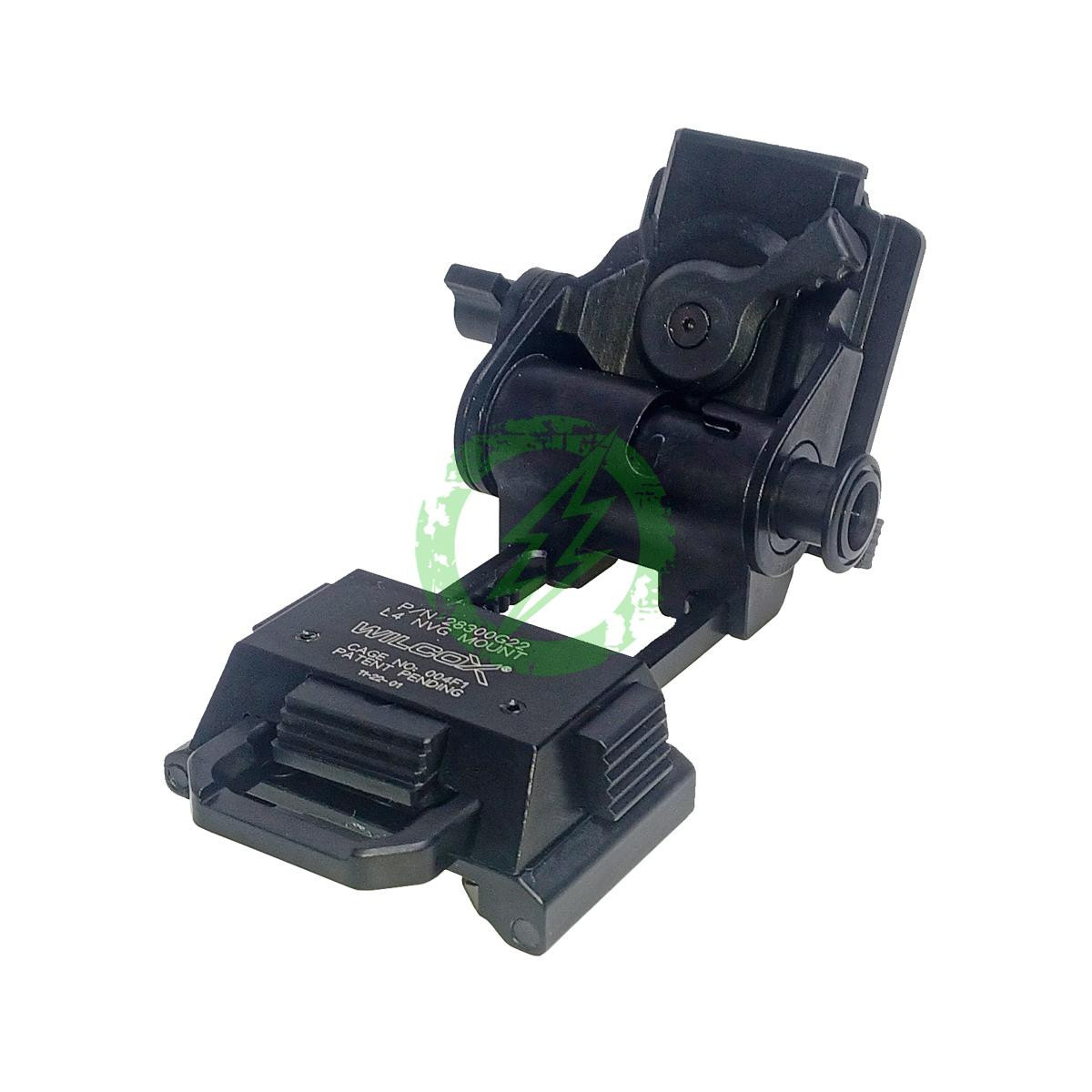 Wilcox L4 G22 Mount with Non-Breakaway Base | Black