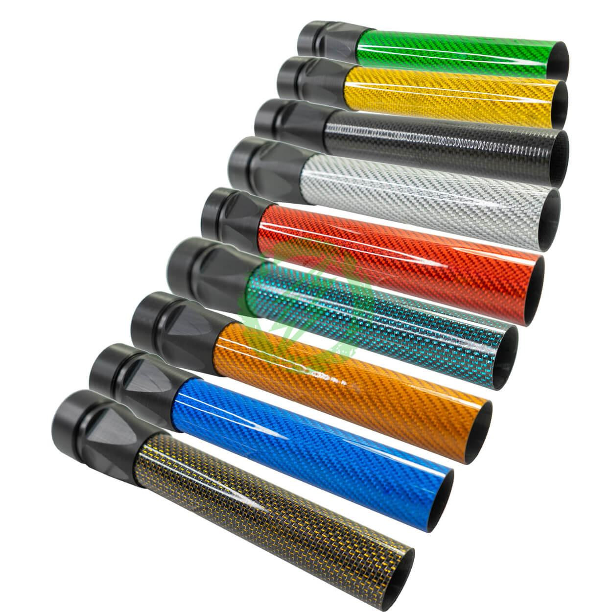 MAC Airsoft Carbon Fiber SLIM Cannon II Tracer Handguard 9" Works with Acetech Brighter C