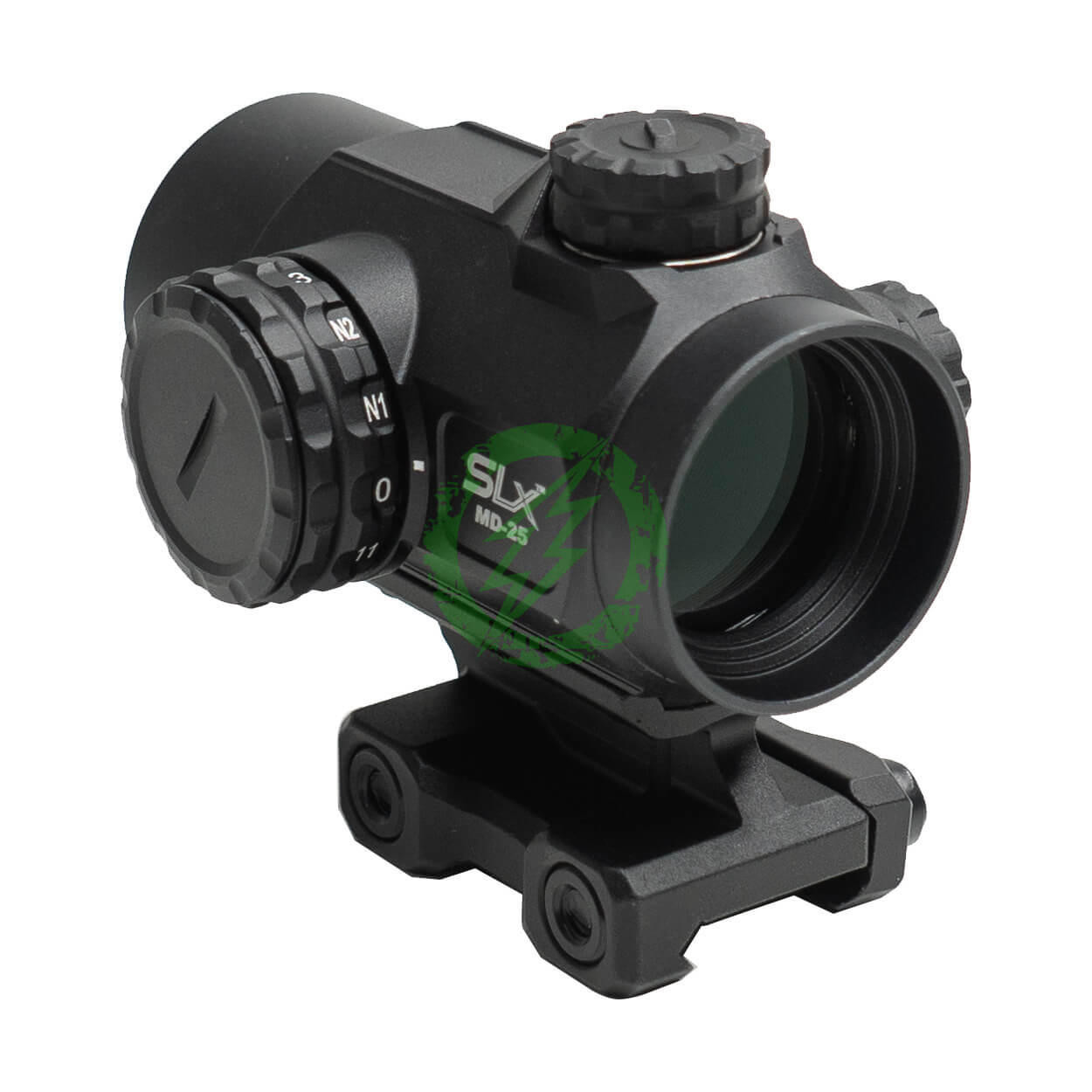Primary Arms SLx MD-25 Rotary Knob 25mm Microdot Gen II with AutoLive 2 MOA Red Dot Reticle