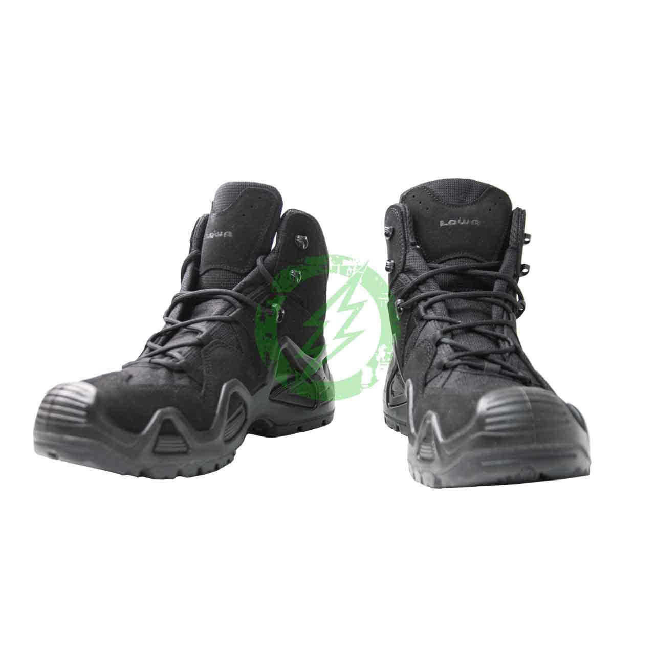 LOWA Zephyr GTX Mid TF Tactical Boot in Black | Amped Airsoft