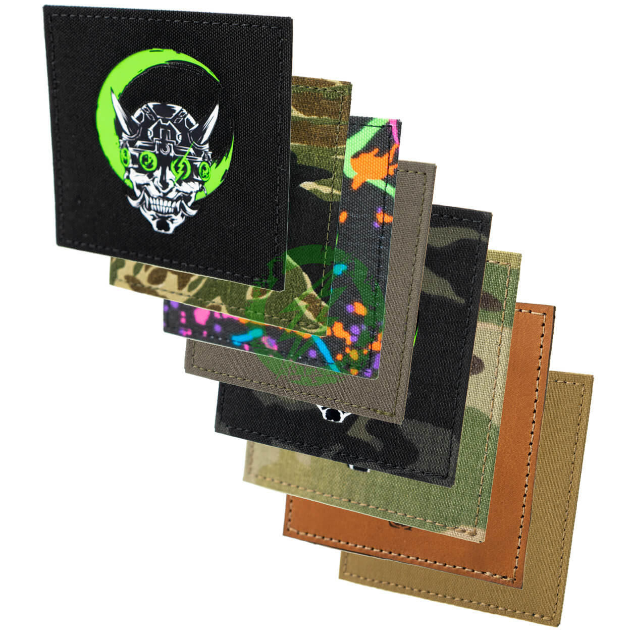 Amped Patch 3.5" ONI Laser Vinyl Hybrid Velcro Patch