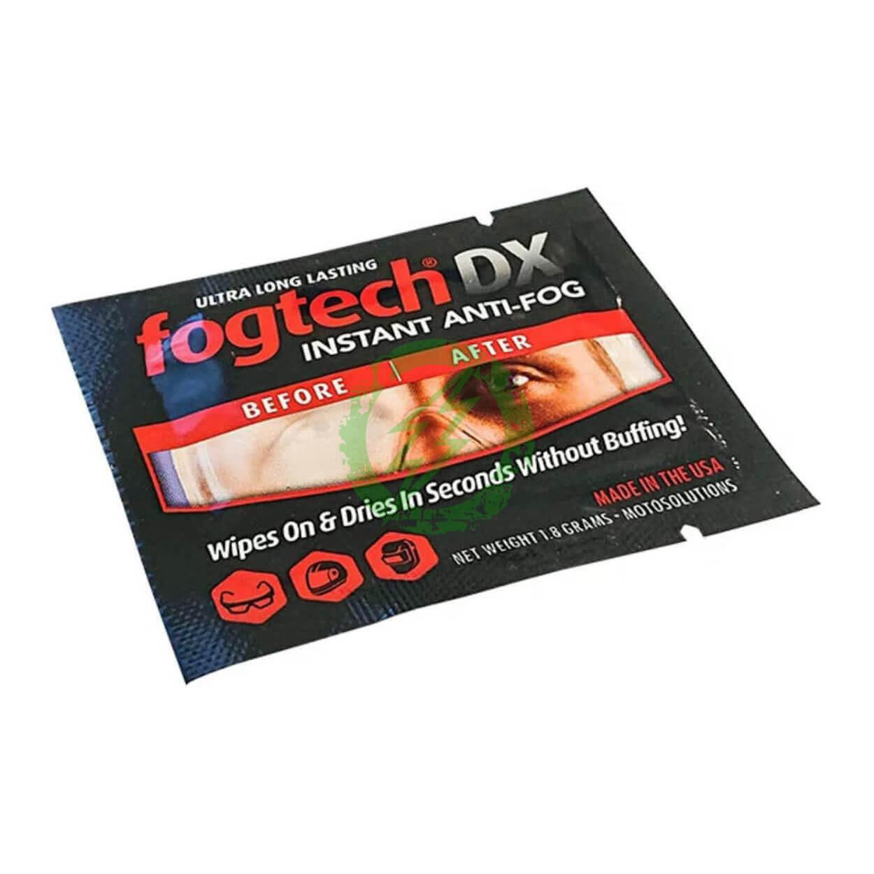 MotoSolutions  Fogtech DX Wipe Extended Duration | Single Wipe