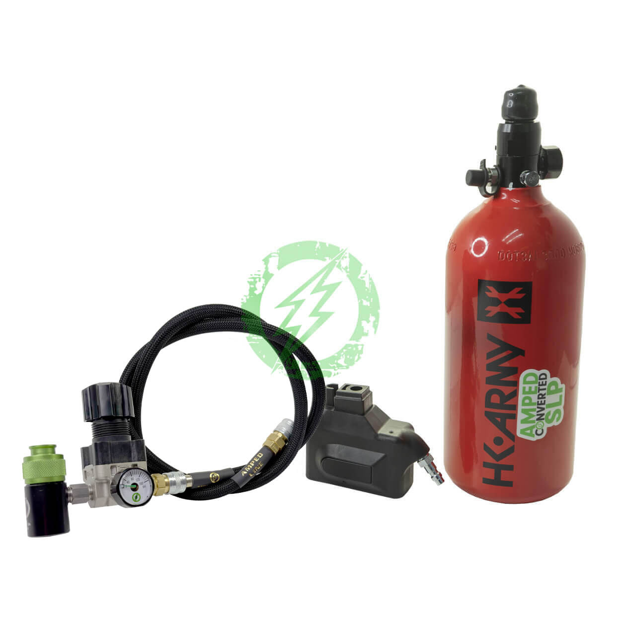 Amped Custom HPA Pistol Adapter Starter Kit | Adapter, Tank & Air Rig