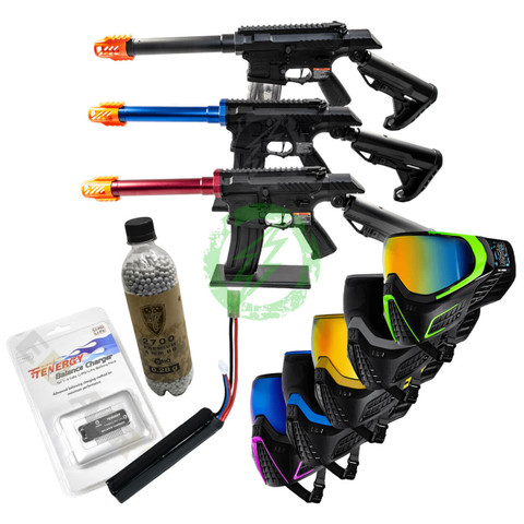 G&G SSG-1 USR Starter Bundle | Gun, Battery, Charger, Mask, BBs