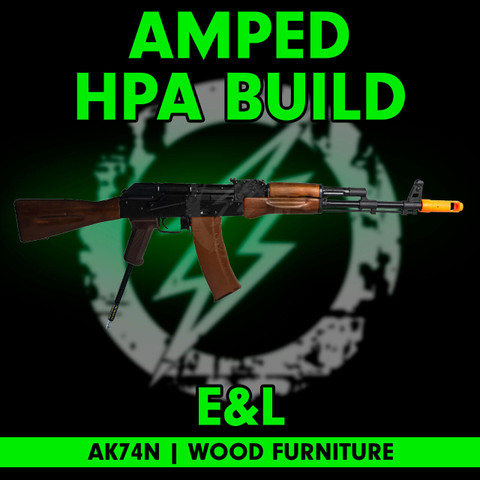 Amped Custom HPA E&L Airsoft New Essential Version AK74N Steel Body Wood Furniture