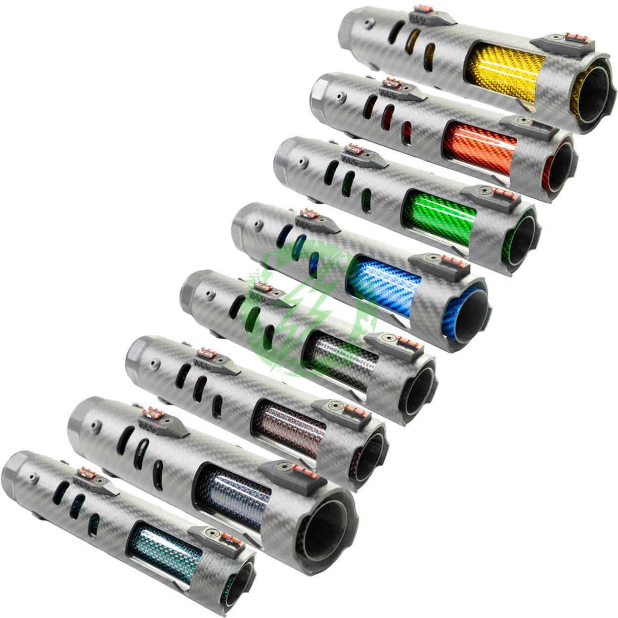 MAC Airsoft Carbon Fiber SPEED Cannon Cutter Tracer Handguard 8"