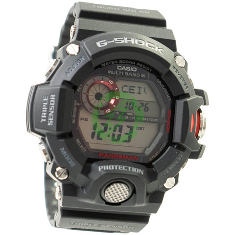 時計 CASIO G-SHOCK RANGEMAN Casio Rangeman G-Shock Black Solar Atomic Tactical Watch