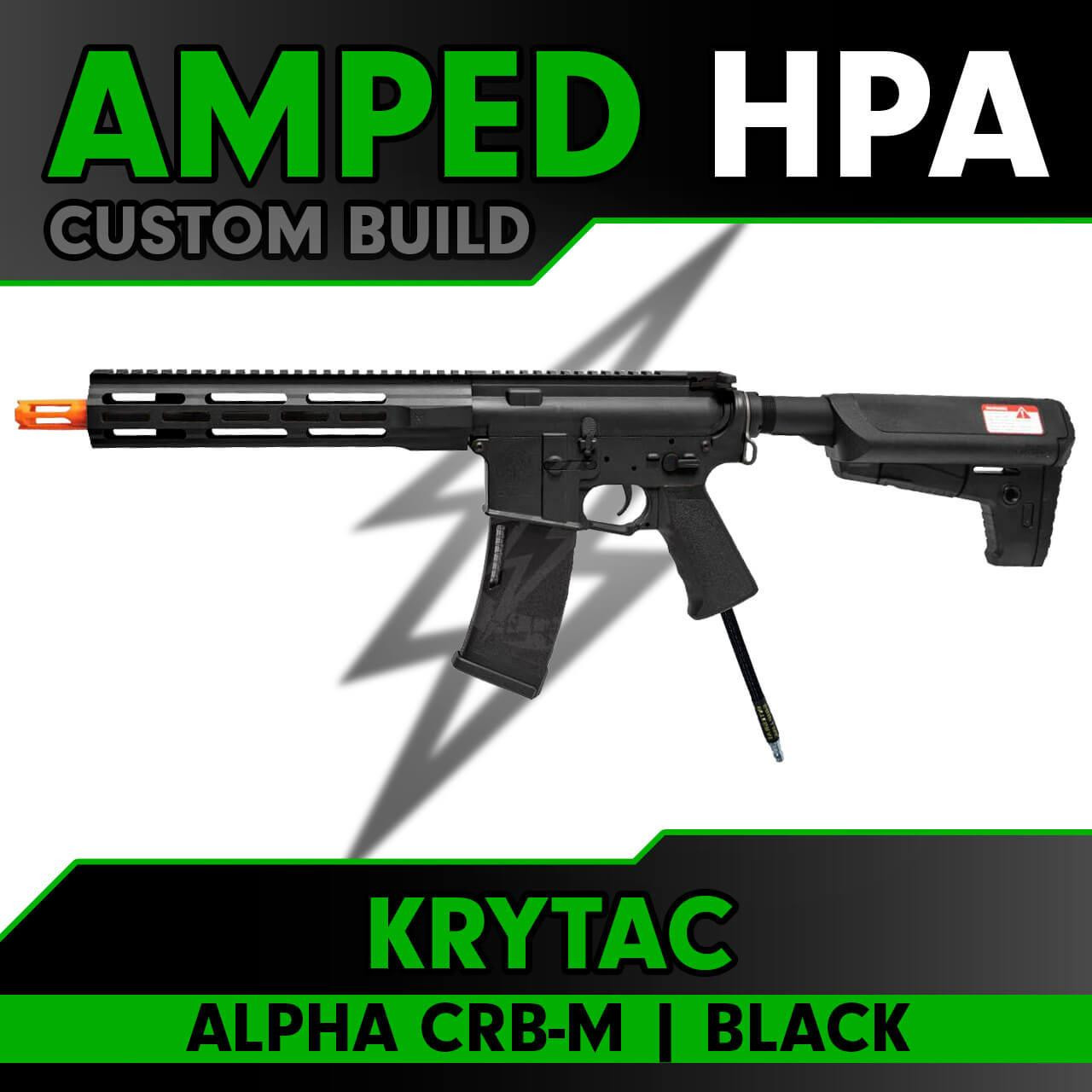 Amped Custom HPA Krytac Alpha CRB-M Airsoft Rifle