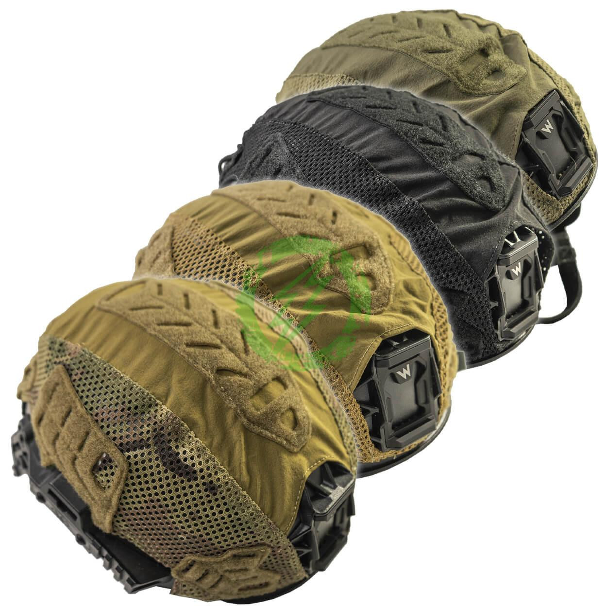 Team Wendy EXFIL LTP Carbon Mesh Helmet Cover for Rail 3.0 Fits Both Sizes