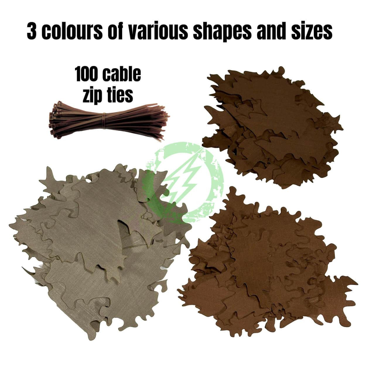 Kicking Mustang KMCS Ghillie Leaves