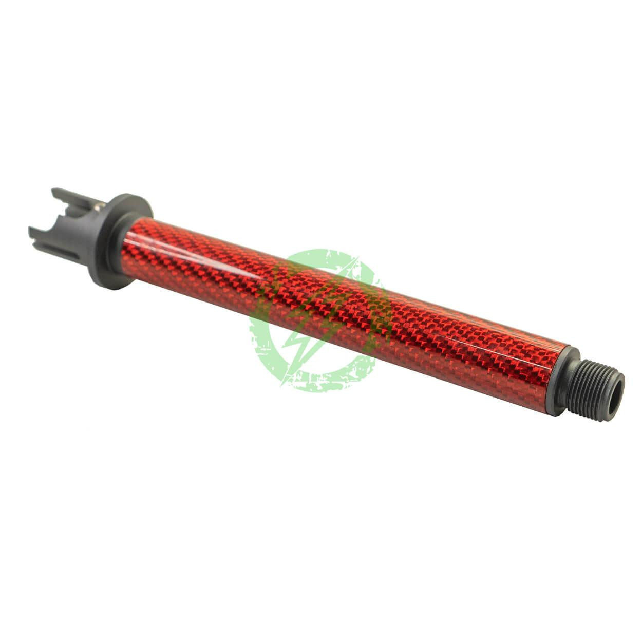 MAC Airsoft ULTRALIGHT Outer Barrel Karbon Fiber | Red