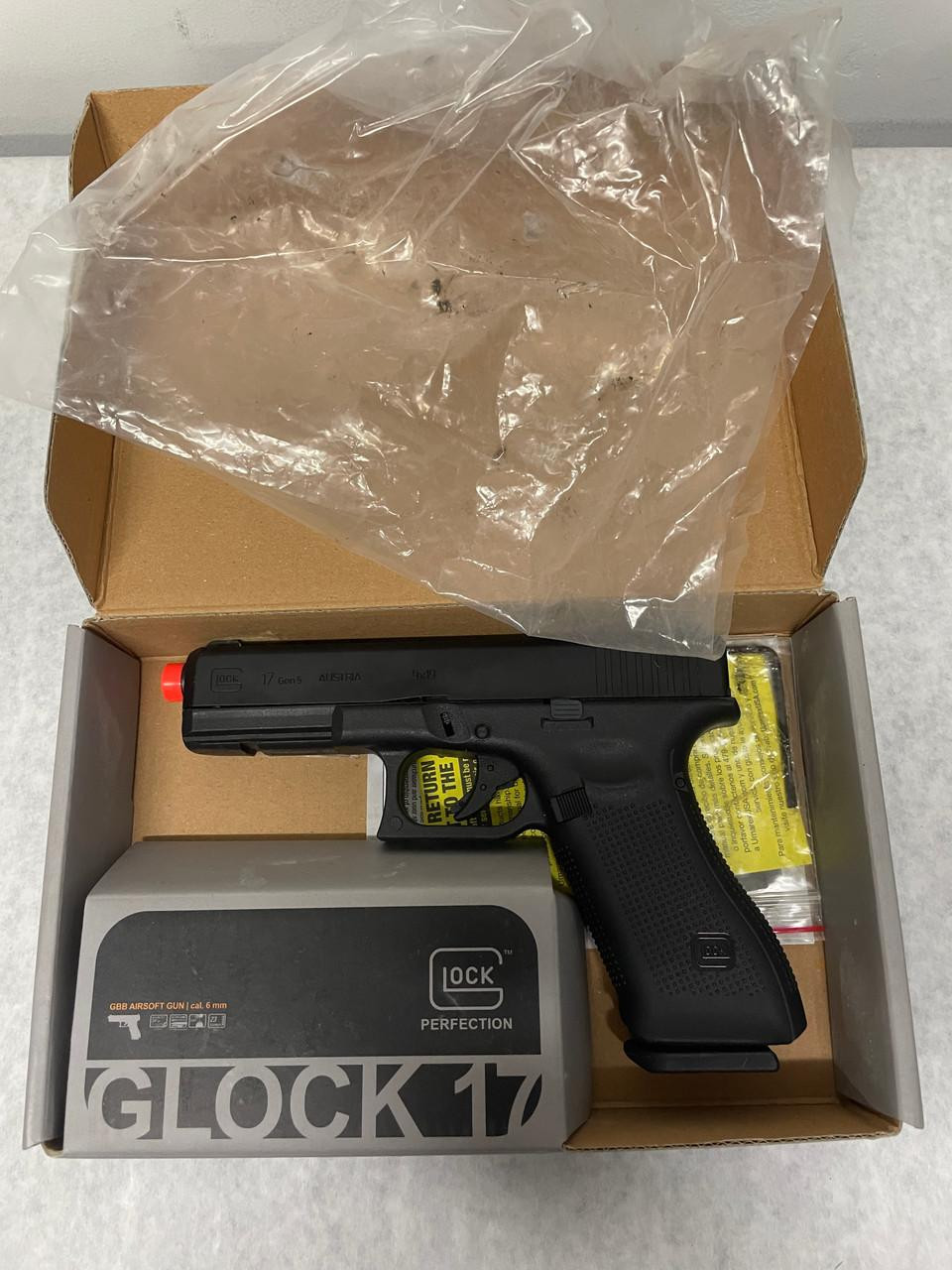 Open Box | Umarex Elite Force Glock G17 GEN 5 GBB | Black / VFC