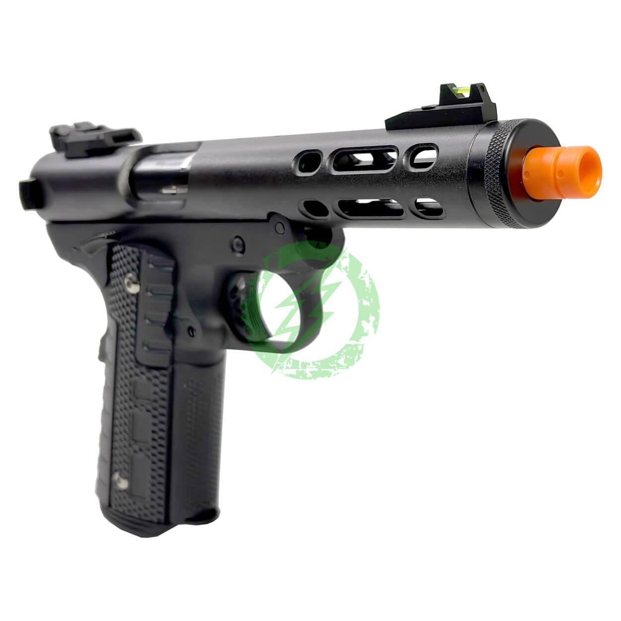 We-Tech Galaxy 1911 Gas Blowback Airsoft Pistol | Black | Type A Slide