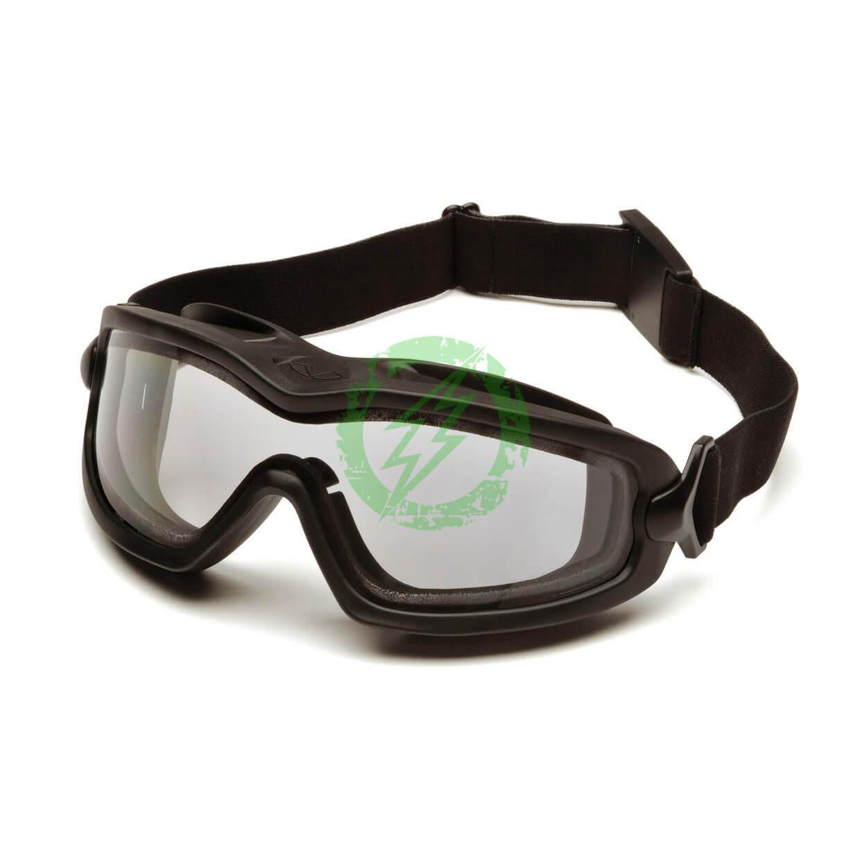 Pyramex Black & Clear V2G Plus | Face / Eye Protection
